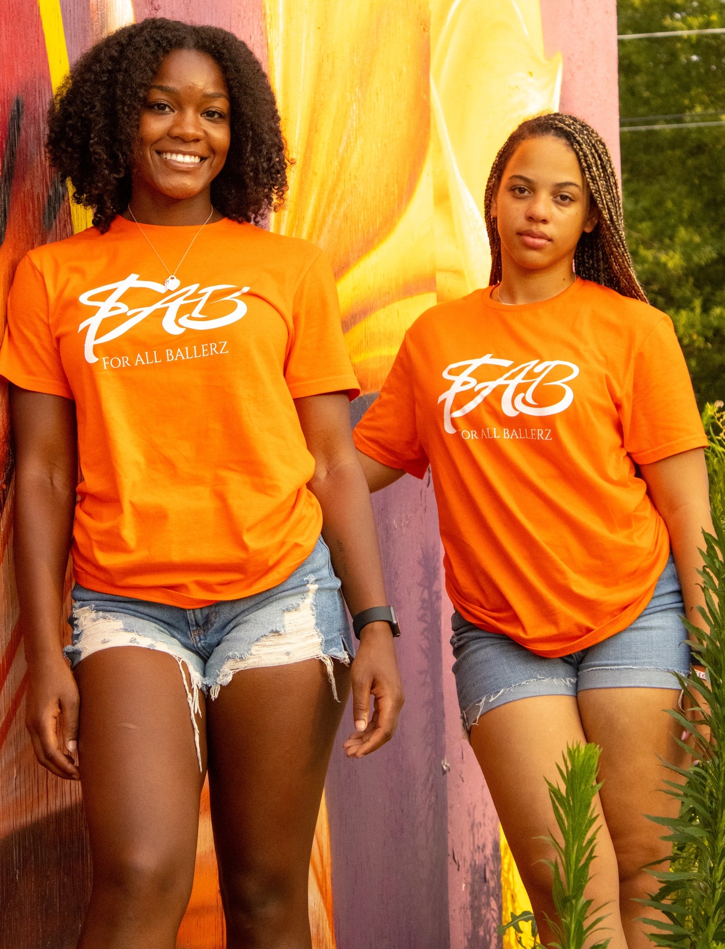 Orange Logo Tee